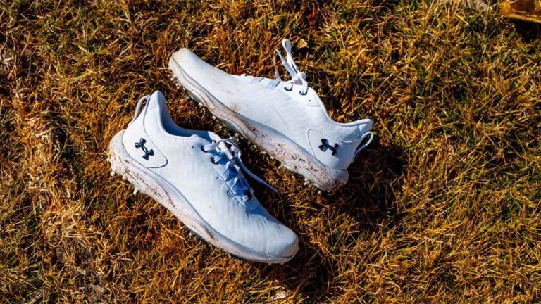 These golf spikes have something no other shoes have These golf spikes have something no other shoes have