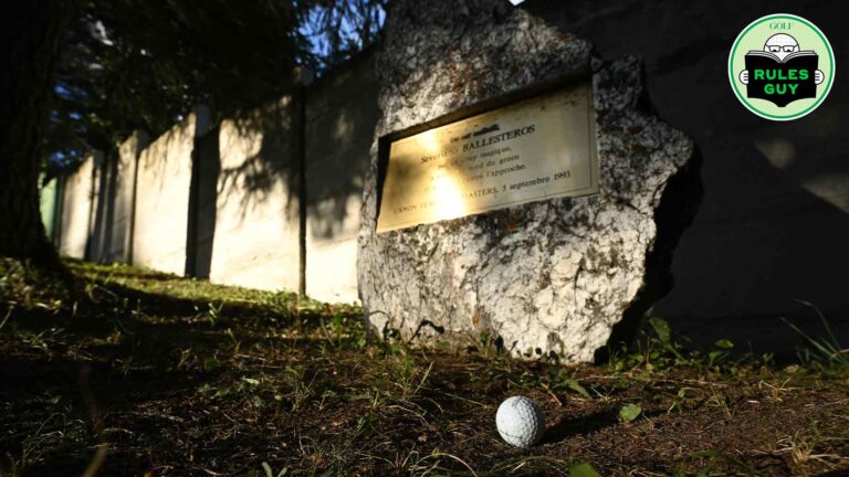Can you take free relief from a man-made object in the rough?