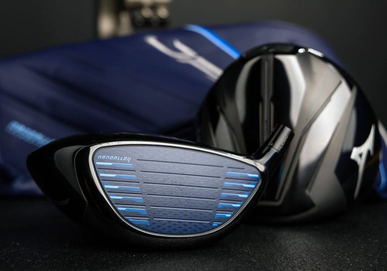 Mizuno JPX ONE driver with Nanoalloy face.
