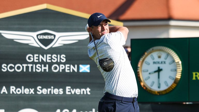 Rory McIlroy Makes Flying Scottish Open Start