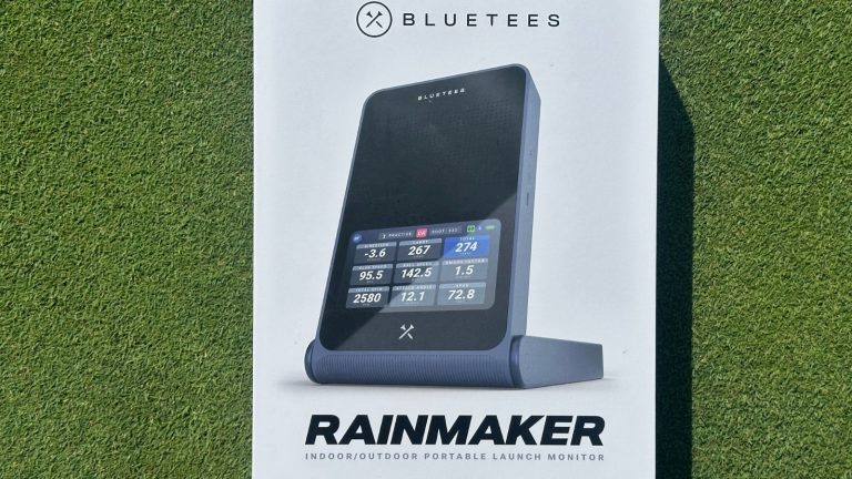 Blue Tees Rainmaker Launch Monitor Review